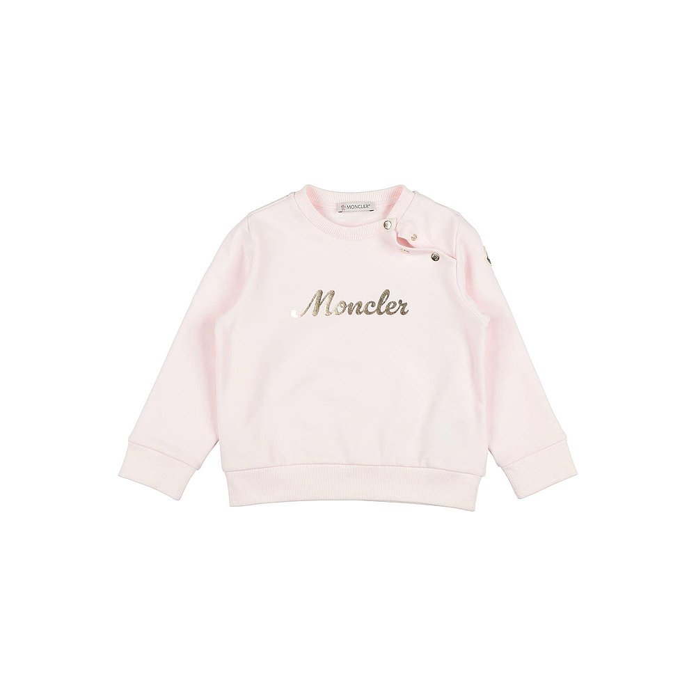 潮奢 Moncler 盟可睐 女童 卫衣童装 pink粉色 舒适时尚