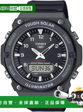 【日本直邮】卡西欧 男士太阳能表 AQ-S820W-1AJF 黑色
