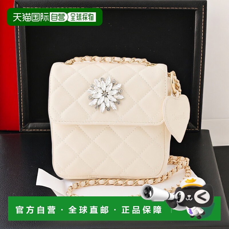 1h可退 日本直邮Seemi. by NICECLAUP 女装 菱格纹迷你包 半透明