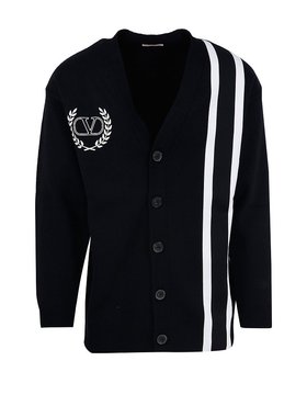 VALENTINO 男士针织毛衣 2V3KA02J95E0NA SS2023 黑色