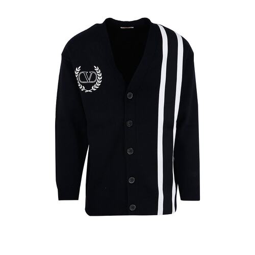 VALENTINO 男士针织毛衣 2V3KA02J95E0NA SS2023 黑色