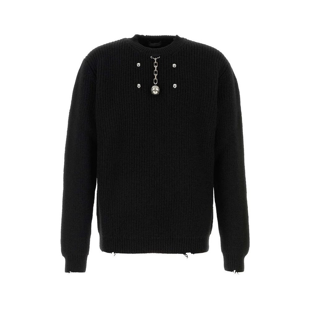 PRADA 男士针织衫 UMF129SOOO17QGF0002 AW2025 黑色