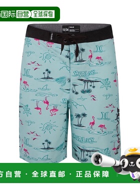 自营 Hurley Flamingo Board Short - 绿色 美国奥莱直发