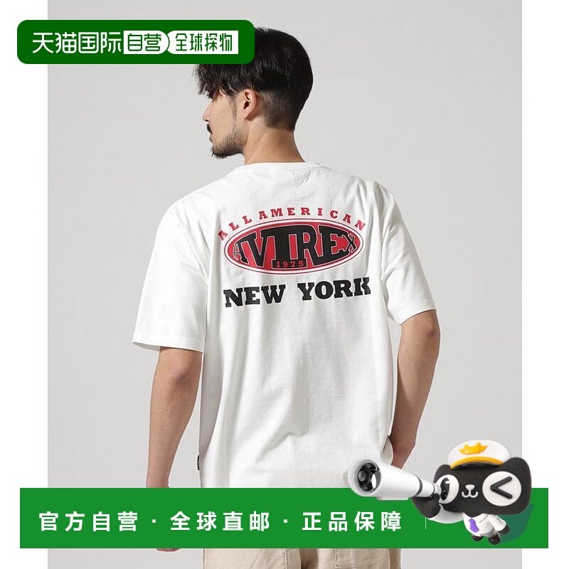 日本直邮AVIREX ECDP VARISTYTEE NY [AV1129EM025789]运动卫衣