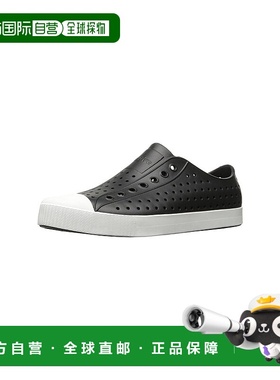 自营 native杰斐逊原住民成人鞋-黑色 美国奥莱直发休闲鞋一脚蹬