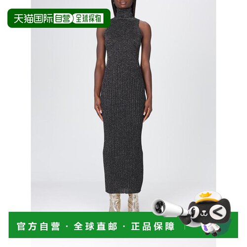 香港直邮MOSCHINO 女士连衣裙 049282051555 AW2025 黑色 Abito a