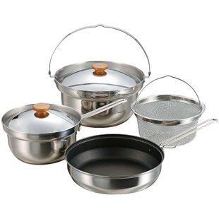 5510 鹿牌 多功能不锈钢炊具