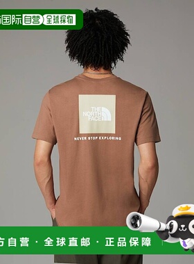 自营欧洲直邮北面Redbox 男士T恤TheNorthFace新款