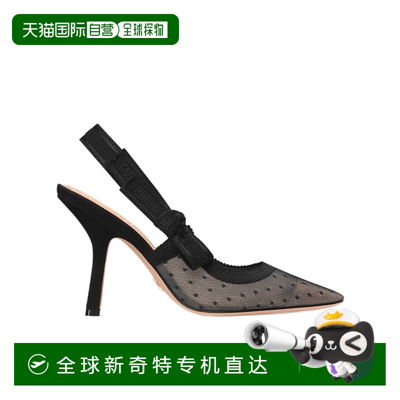 1h可退香港直邮DIOR女士高跟鞋 KCV395PCES900 CO黑色尖头高