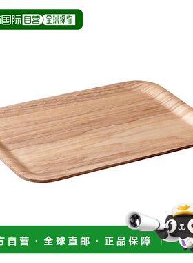 【日本直邮】KINTO防滑托盘270x200mm柳45136长方形托盘木质盘子