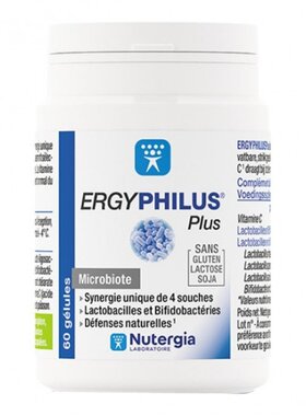 欧洲直邮Nutergia 法国 ERGY-EPUR plus 胶囊60粒维生素c助消化