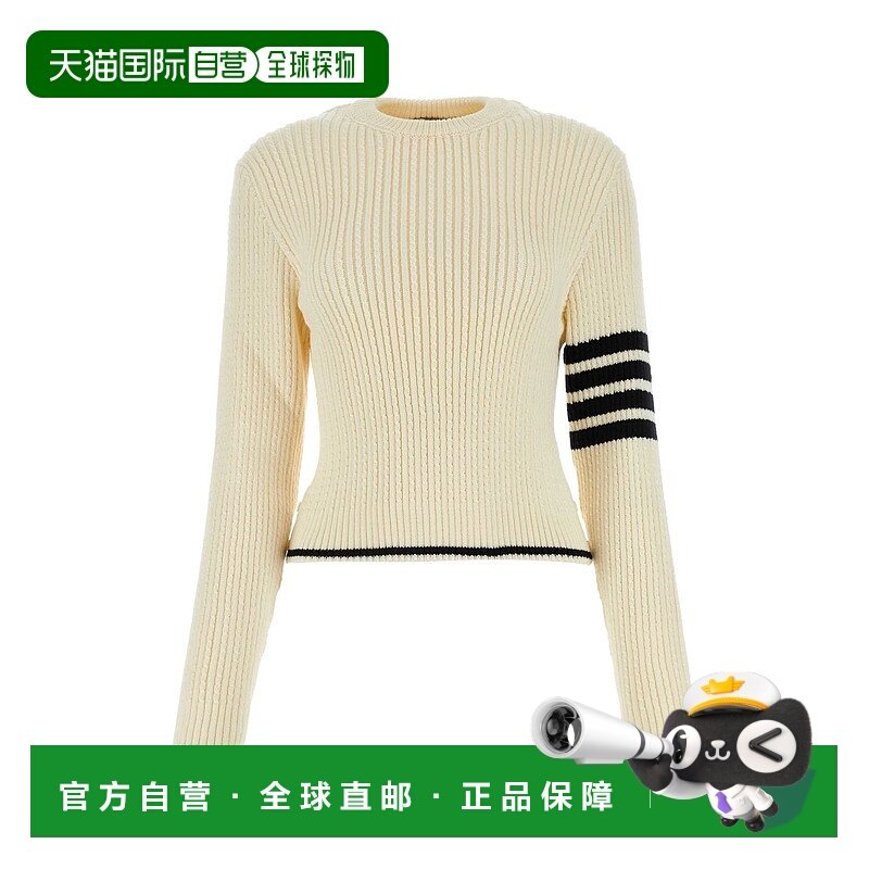 香港直邮THOM BROWNE 女士针织毛衣 FKA465AY1024100 AW2024,女装/女士精品,毛针织衫,淘宝优惠券,粉丝福利购,淘宝优惠卷