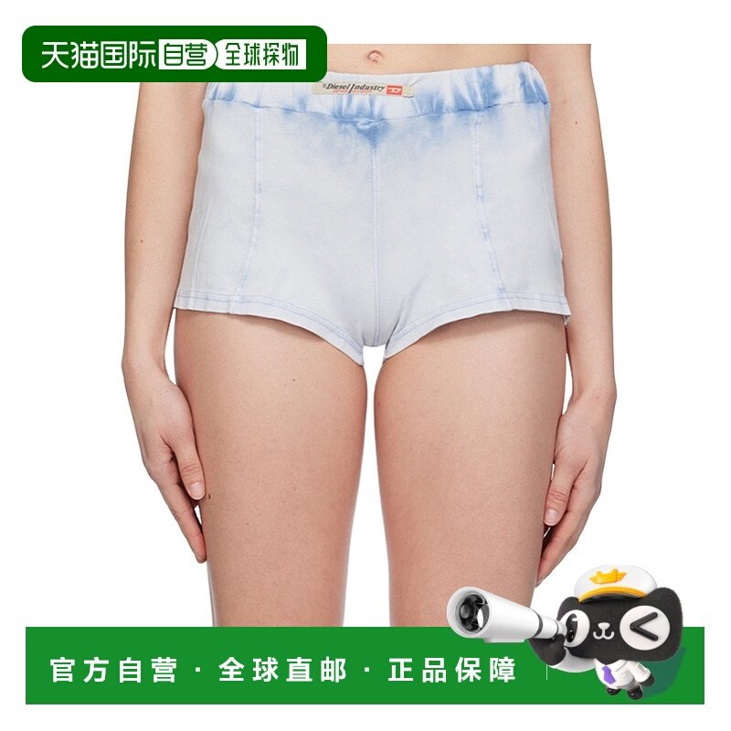 香港直邮DIESEL 女士内裤 A132200SHAN817 SS2024 蓝色 Usfp-Gric