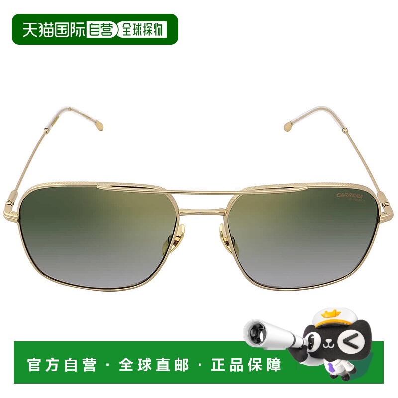自营Carrera Green Gradient Gold Mirror Navigator Unisex Sung