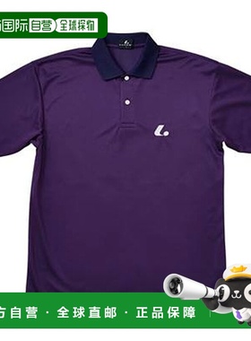 日本直邮LUCENT 网球男士女士青少年比赛球衣 深紫色 XLP5098 吸P