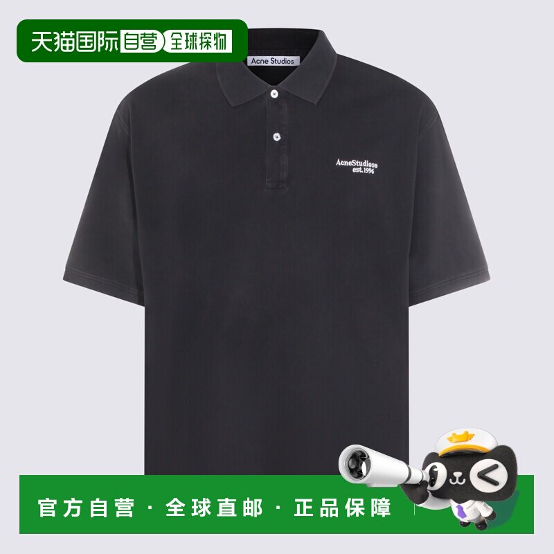 1h可退 香港直邮ACNE STUDIOS 男士T恤 BL0433900 CO 绿色 短袖Po图片