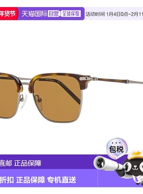 自营 salvatore ferragamoFerragamo Men's Rectangular Sunglass