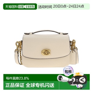 香港直邮COACH 专柜款 女士皮质单肩斜挎手提包CW565B4HA蔻驰新款