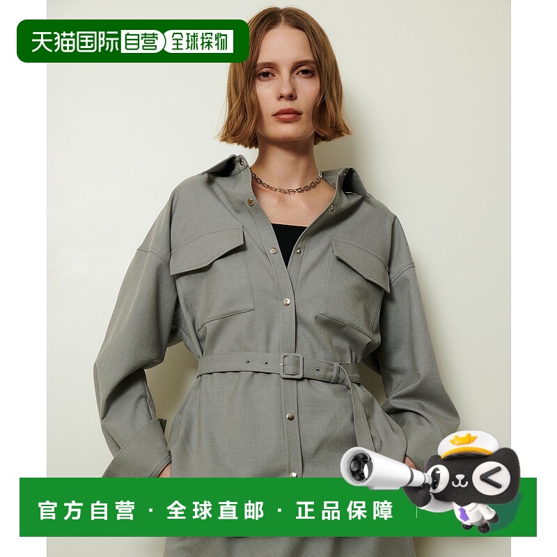 1h可退 日本直邮allureville 女装 CPO衬衫 半拉链设计 202520133