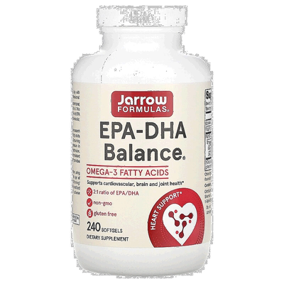 香港直发jarrow formulas鱼油软凝胶有助大脑健康240粒