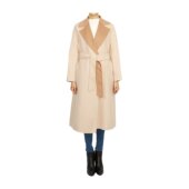 系带大衣 长袖 6016023906 Mara Max