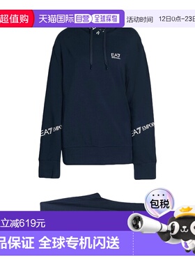 1h可退 香港直邮Ea7 女士 Outfit 运动运动装 blue蓝色 舒适时尚