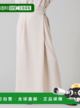 1h可退 日本直邮Liesse 女士高腰修身拉链百褶裙 A0158FS027