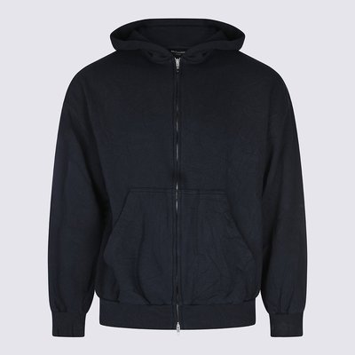 BALENCIAGA 男士夹克 803264TSVU71750 AW2025 黑色