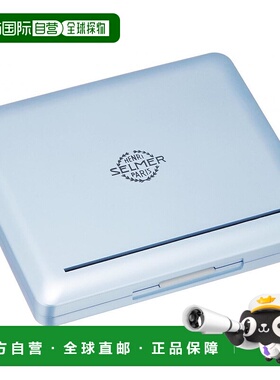 【日本直邮】NONAKA BOEKI 降B单簧管塑料簧片盒/12片用 logo浅蓝