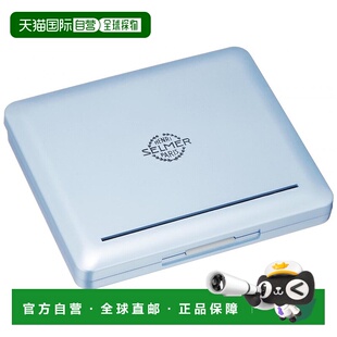 【日本直邮】NONAKA BOEKI 降B单簧管塑料簧片盒/12片用 logo浅蓝