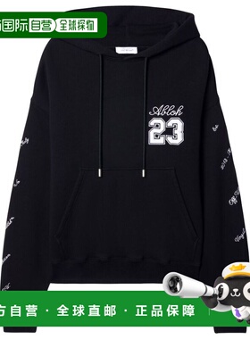 1h可退 香港直邮off-white 男士 logo图案卫衣 OMBB085S24FLE011