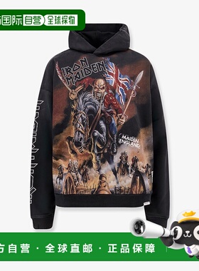 1h可退 香港直邮Represent 男士 Maiden X Steed 熨平棉质运动衫