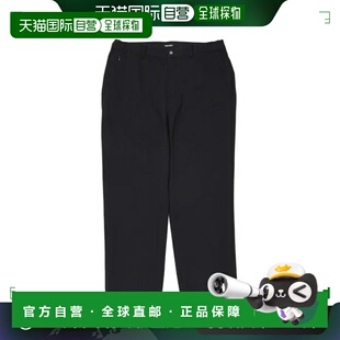 日本直邮New Balance Met24 中腰直筒时尚纯色休闲裤 男款 黑色