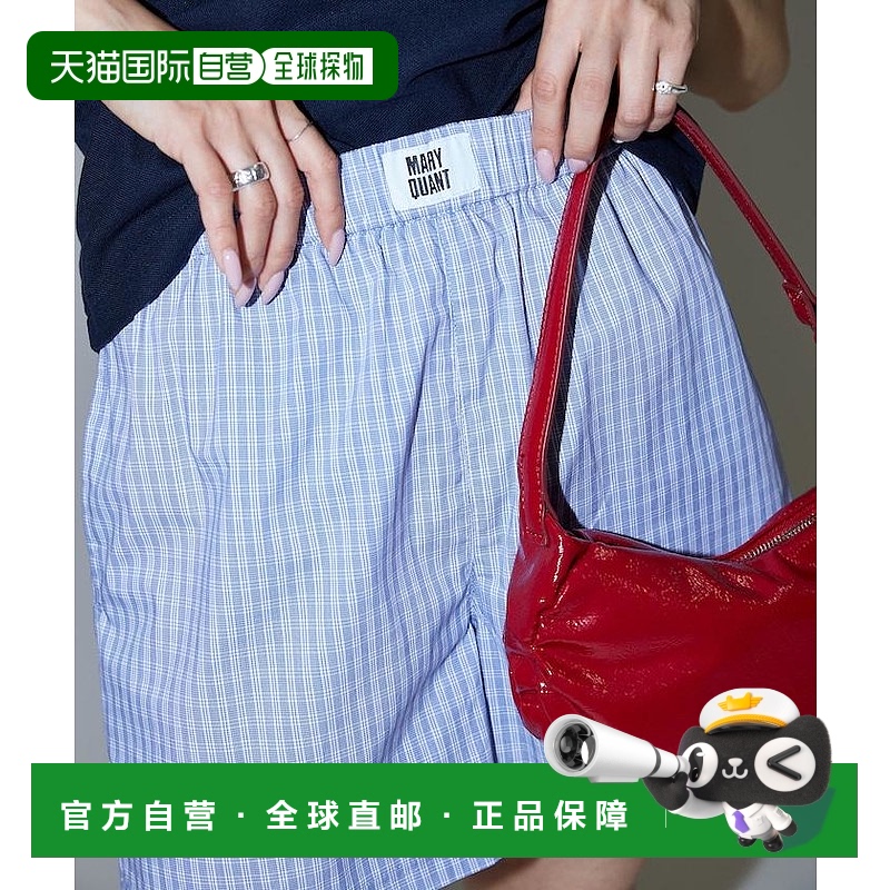 1h可退 日本直邮MARY QUANT 女士限量款LOGO短裤 3243375300001