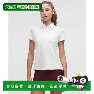 韩国直邮lululemon 快干短袖 Poler *直火腿 - WHT