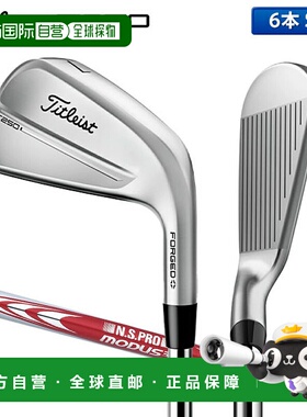 日本直邮Titleist T250 铁杆套装（6 件套）含 NSPRO MODUS3 TOUR