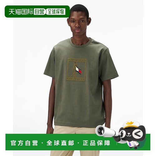日本直邮TOMMY HILFIGER 交织网眼Pique经典T恤 [TO3203EM012253]