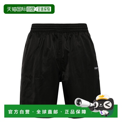 香港直邮OFF-WHITE 男士泳装 OMFD008C99FAB0011001 CO 黑色