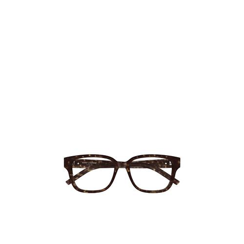 SAINT LAURENT 男士眼镜 SLM150F002 CO 棕色 全框平光镜