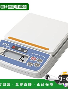 【日本直邮】A&D 带比较灯电子秤 HT 5000CL 秤量5100g 小表示1g