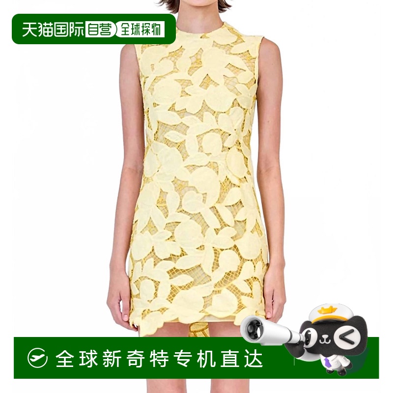 自营 jonathan simkhaiMickie Mini Dress In Buttercream - butt