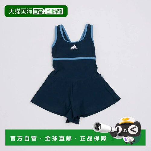 日本直邮adidas 泳装 BOS DRESS G GH7113 海军蓝