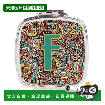 自营 Carolines Treasures CJ2013-FSCM 字母 F 复古部落字正品