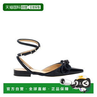 香港直邮Mach&Mach PF24S001715 双蝴蝶结芭蕾平底鞋