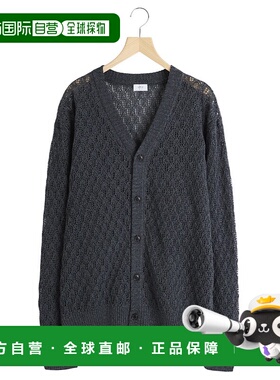 1h可退 日本直邮URU 男士夏季透气宽松开衫 25SUK03长袖针织衫