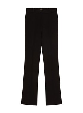 PINKO 女士休闲裤 104211A213Z99 AW2024 黑色 腰带环休闲裤