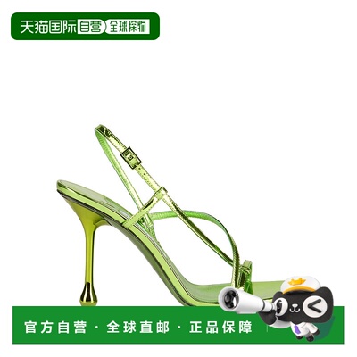 香港直邮Jimmy Choo 周仰杰 女士 凉鞋 green绿色 舒适时尚高跟鞋
