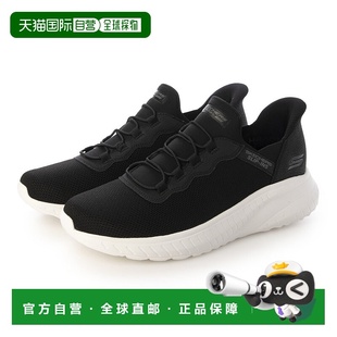 BOBS 白色三色鞋 SQUAD 黑色针织 11830 CHAOS 日本直邮SKECHERS