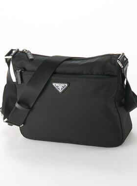 日本直邮PRADA ReNylon 拉链单肩包带前袋 1BC421 RV44 D1M
