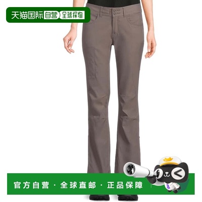 自营Women's prAna Halle Pants II Moonrock Stretch Straight L